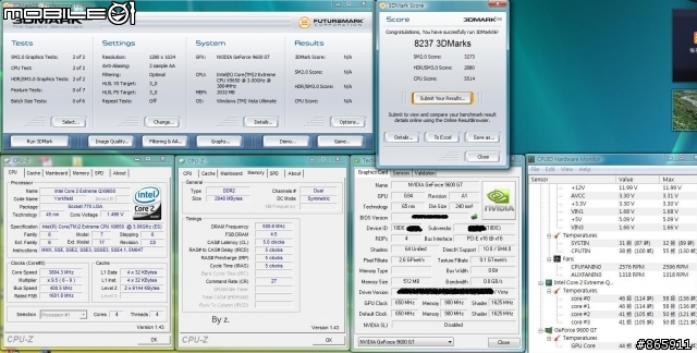 nVIDIA GeForce 9600GT 512MB測試[NDA前的驚艷]