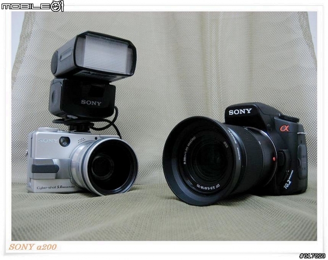 [開箱文]SONY DSLR-α200K