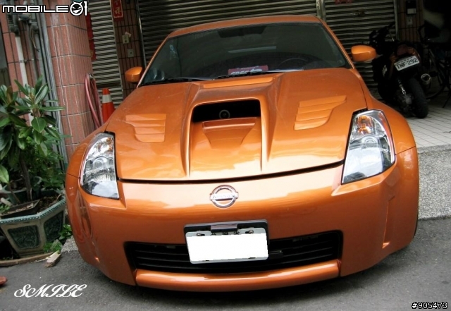 拍到的一台改機械增壓的350Z
