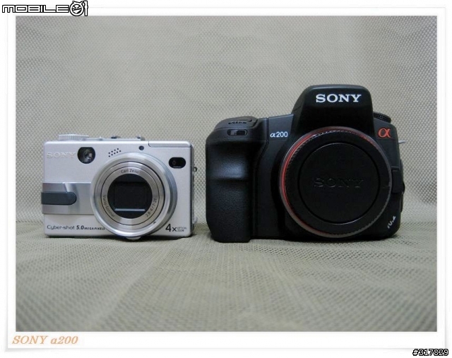 [開箱文]SONY DSLR-α200K
