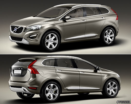 XC60量產定裝照!