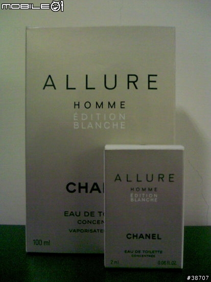 [分享]CHANEL ALLURE HOMME EDITION BLANCHE 白色時尚男性香水