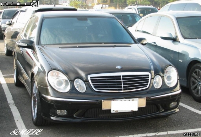 改電鍍WORK的E55 AMG