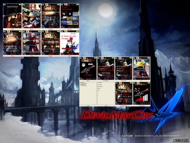 K850i/ W810i獨家~~ Devil May Cry 4的主題