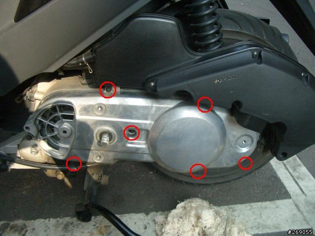 [分享]ADDRESS V125G踩發桿拆除教學