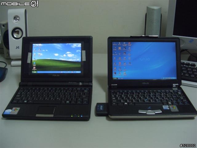 [Eee PC]Asus Eee PC 4G XP home VS Asus S200 外觀分享