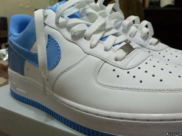 [開箱分享]NIKE AIR FORCE I 07' White/University Blue