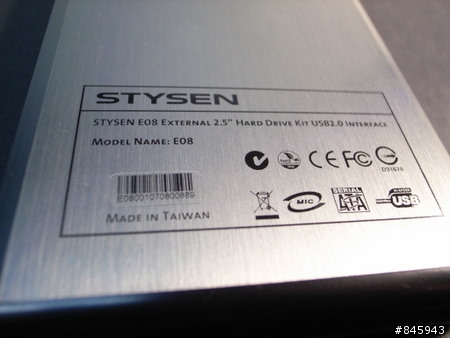 [分享] 冠希的潮人必備品 - 唯我の感應 STYSEN E08 2.5吋硬碟外接盒