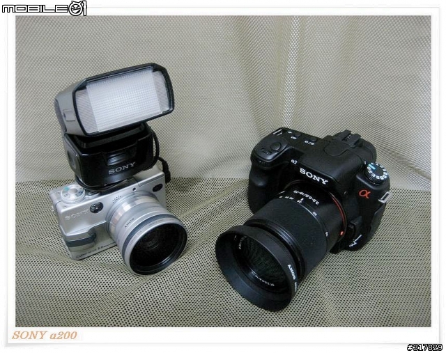 [開箱文]SONY DSLR-α200K