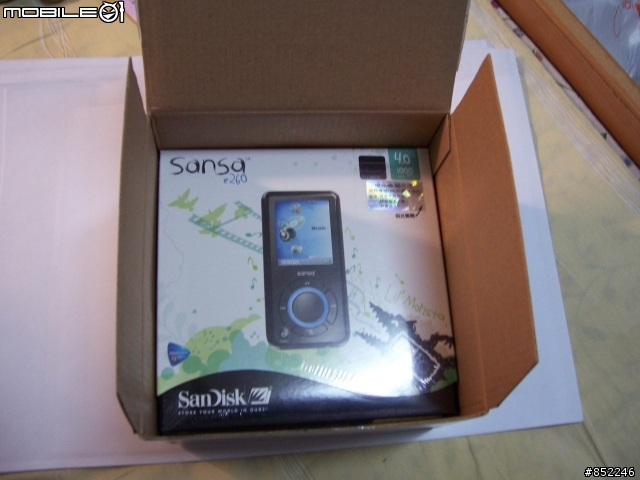 [分享] Sandisk Sansa e260 4G MP3