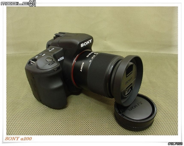 [開箱文]SONY DSLR-α200K