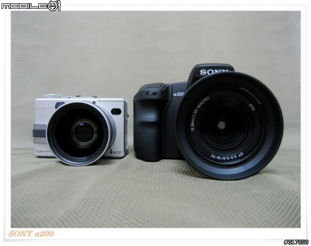 [開箱文]SONY DSLR-α200K