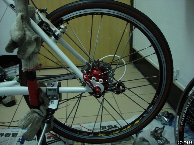 [開箱文]小徑車20吋手工編製輪組APEX~新年穿新鞋喔~圖多注意!!