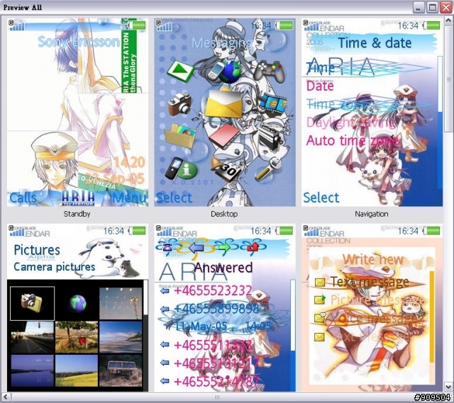 [240x320]第一次製作主題~TORO貓&帶銀公主~新增~水星領航員主題~新增~新好男孩