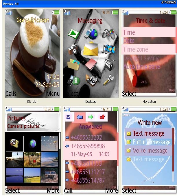 [分享]K800  愛心主題  [新增]snoopy，嘰哩呱啦