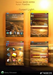 【M600i，W950i，P1i，W960i】40個精美佈景主題