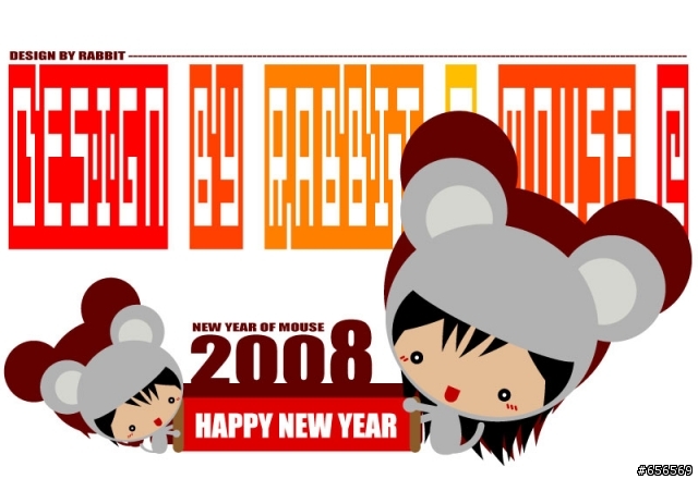 ※新增[k800/w810]新年主題※[k800/w810/k750]自繪主題。戀+親親+新年