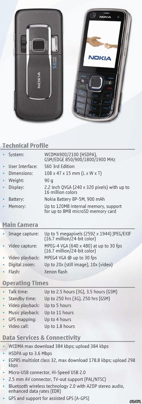 [MWC] NOKIA N96、N78、6220 classic、6210 Navigator 發表