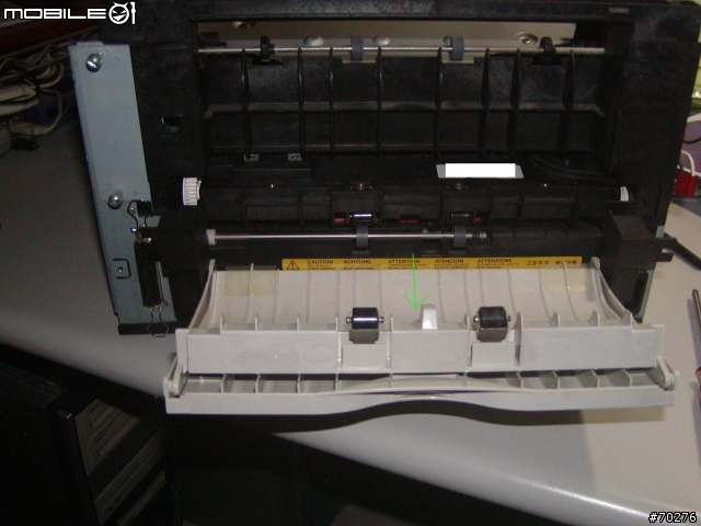 [分享] KYOCERA FS-1010 加熱燈管及首頁列印位置偏下問題維修方法