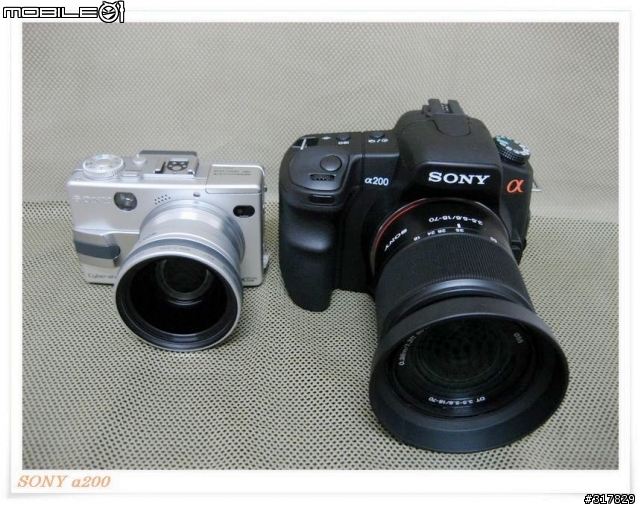 [開箱文]SONY DSLR-α200K