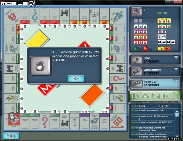 Monopoly 有趣的經典桌上遊戲