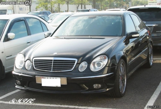 改電鍍WORK的E55 AMG