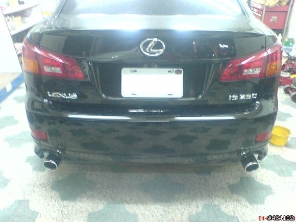 LEXUS IS250日本原廠空力套件改裝分享..