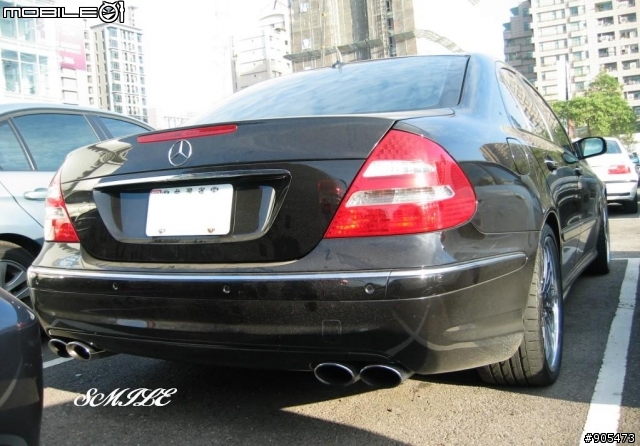 改電鍍WORK的E55 AMG