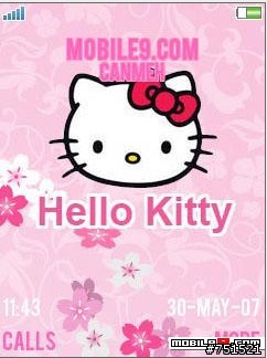 <轉貼> 240 X 320 適用....HELLO KITTY 主題...超Q...