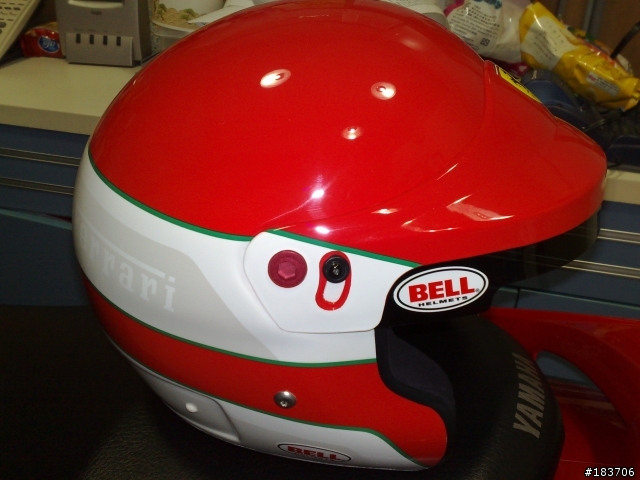 Ferrari安全帽!!外加勁戰Ferrari簡易視覺改造