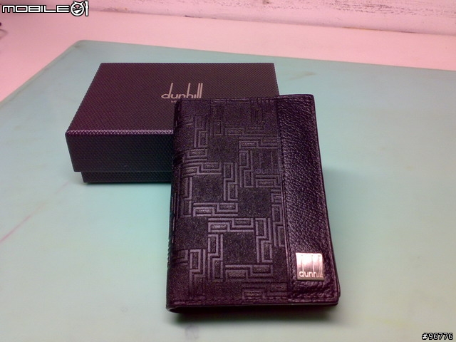 [分享] dunhill d-eight Black 名片夾