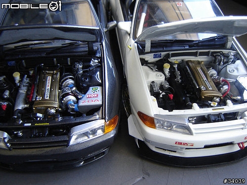 分享國外金屬車模改裝~NISSAN SKYLINE GTR R32 暴改版