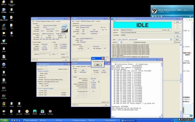 ［首部曲]當Rampage Formula碰上雙核心初代王者X6800...