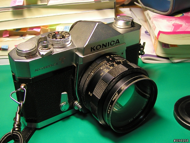 老爸的玩具Konica T與Hexanon AR 57mm F1.4