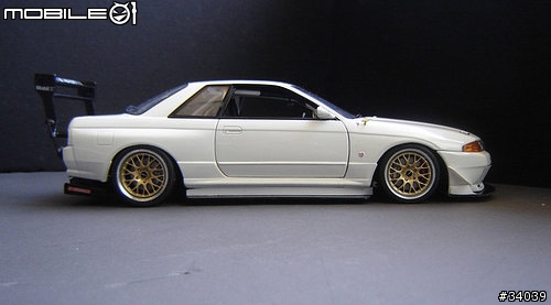 分享國外金屬車模改裝~NISSAN SKYLINE GTR R32 暴改版