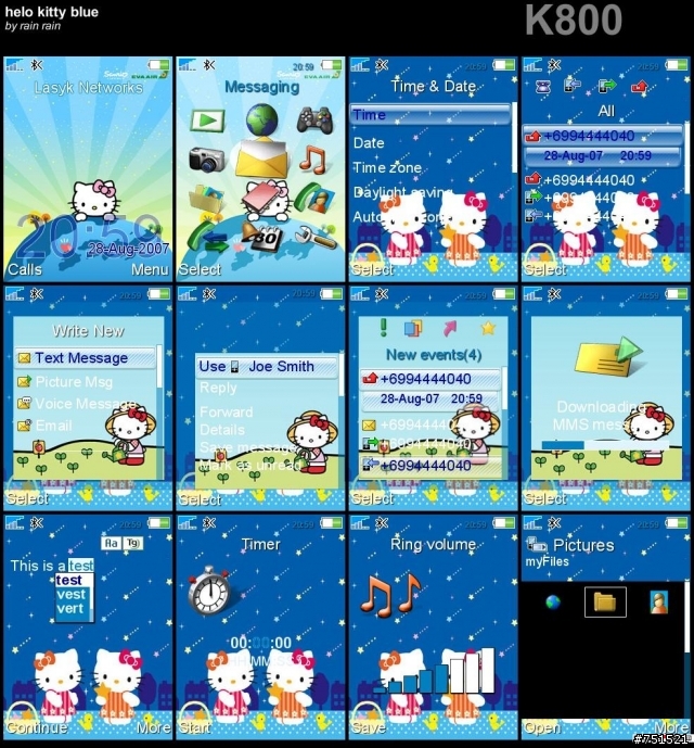 <轉貼> 240 X 320 適用....HELLO KITTY 主題...超Q...