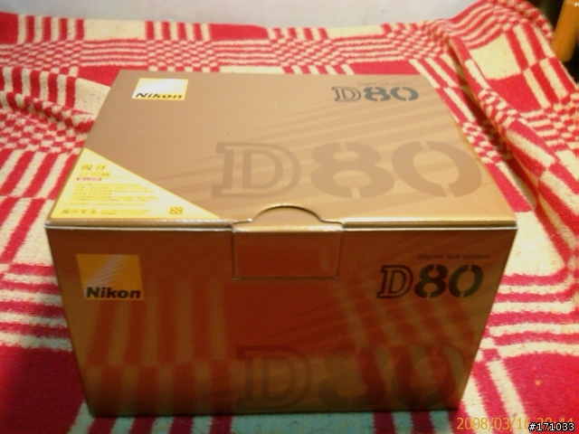最終決定加入D80家族啦！XD