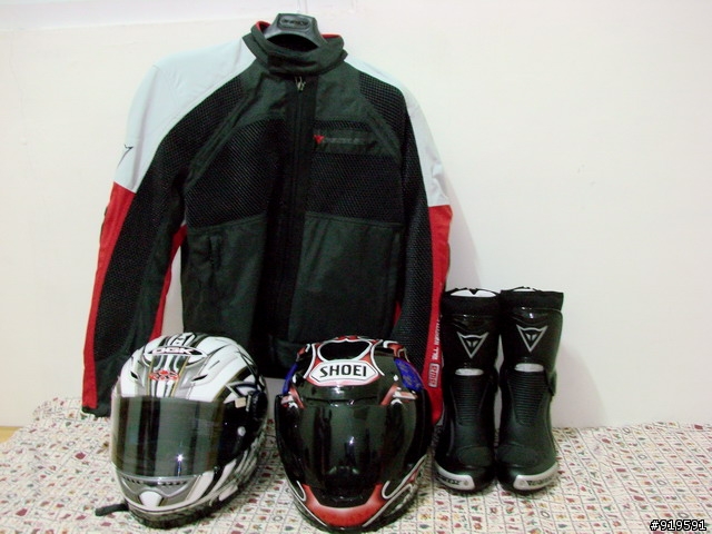 分享我的Dainese Zentex+其他部品