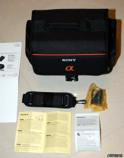 Sony ACC-AMFM11相機包+電池 [開箱文]