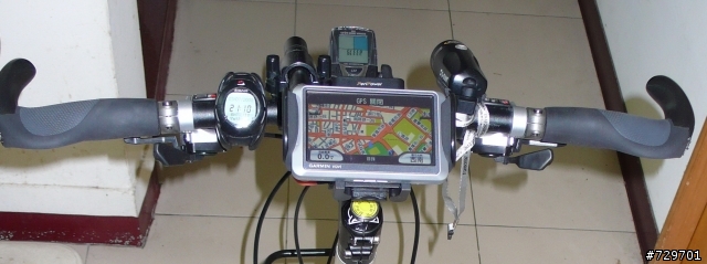 [分享]單車也可安裝導航系統.