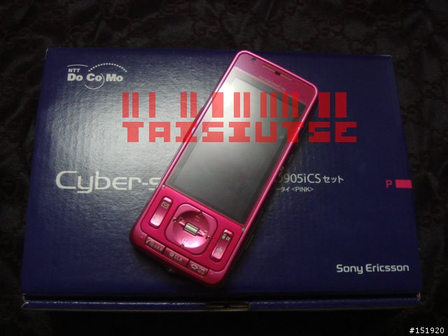 Pink Series又來了~~是日主角SO905iCS是也!!