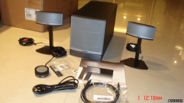 (分享)我的Bose companion 5 開箱實況側錄