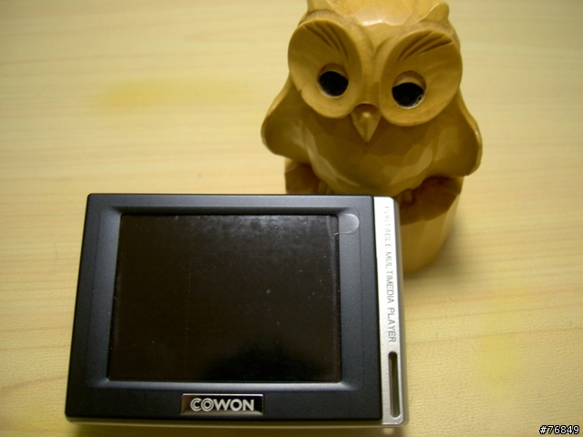[分享] iAudio Cowon D2 8G BLACK~ Mr.Owl 友情開箱