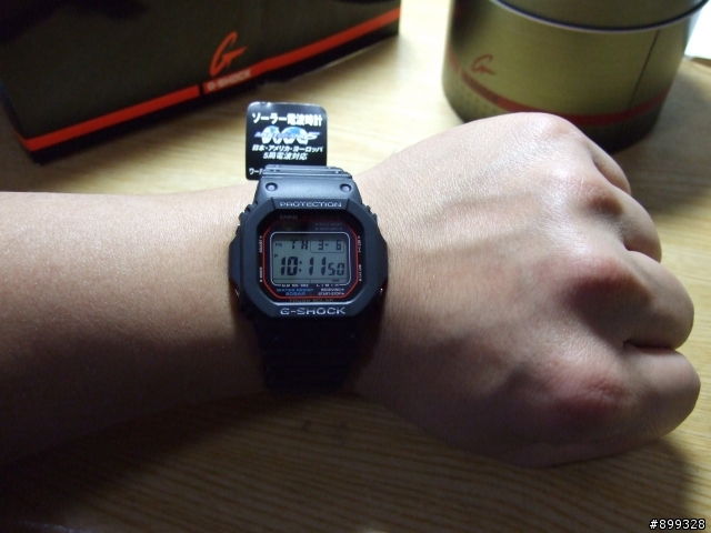 [分享]新一代的G-SHOCK,有世界5局電波的GW-M5600,終於有台灣時區了
