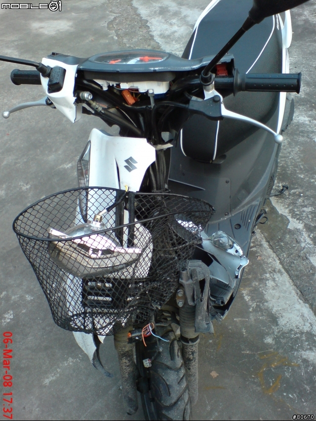 ADDRESS V125G 出車禍了!