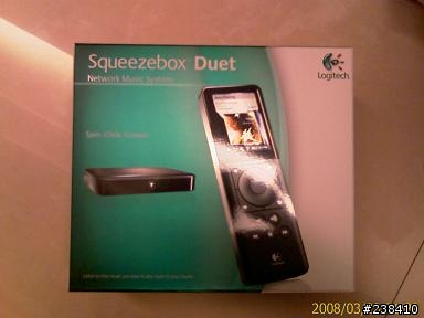 [不專業]開箱分享- logitech Squeezebox Duet