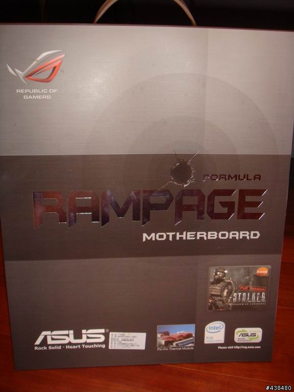 ［首部曲]當Rampage Formula碰上雙核心初代王者X6800...