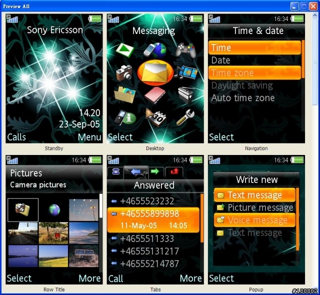 [240*320]舊版２４０＊３２０線上主題分享，W850、K800等可用
