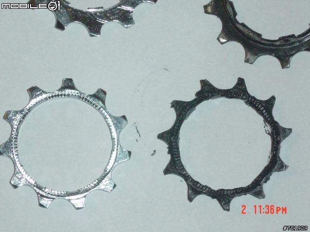 DIY樂趣多 黑蜥蜴更換KMC黃金鏈條+SRAM PG 950飛輪