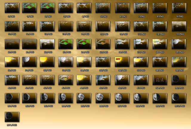 [分享] 我的SBSH Pocketweather-v2.06 skin